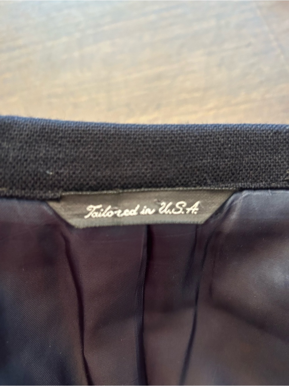 Neiman Marcus Navy Single-Breasted Men's Blazer 💯 % cashmere - Picture 6 of 12